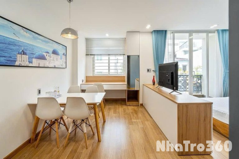 Căn hộ full nội thất ban công Nguyễn Bỉnh Khiêm Q1