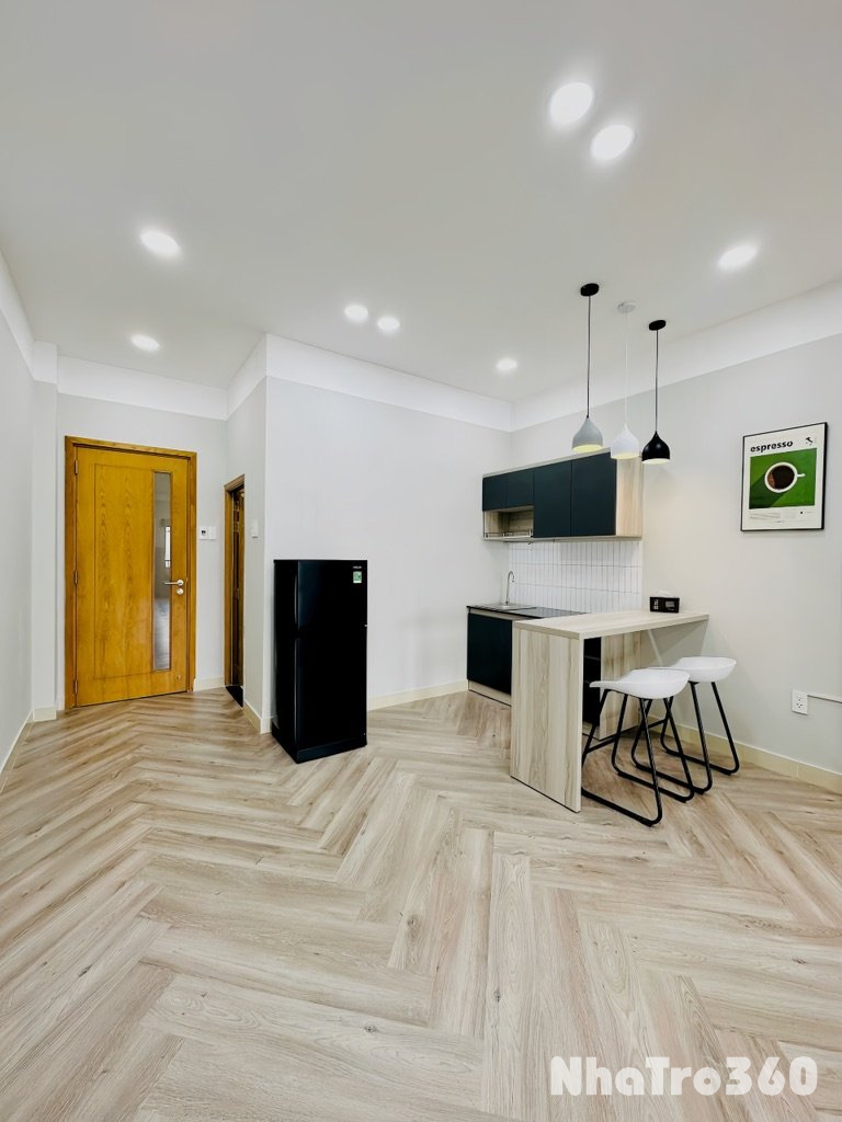 Cho thuê Căn hộ studio siêu rộng có Bancol đón gio