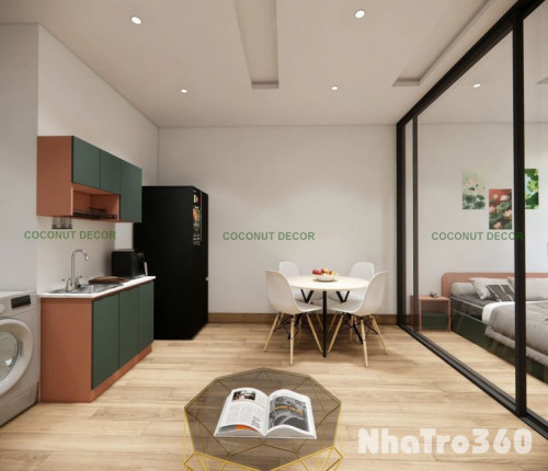 Cho thuê 1pn tách bếp tại tôn thất thuyết quận 4