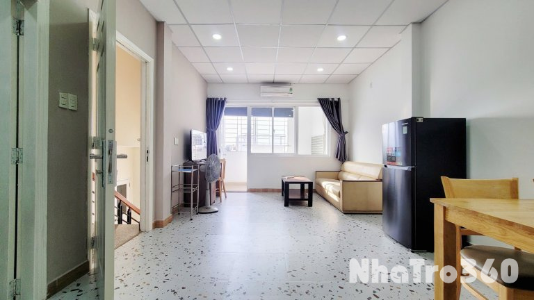 🏠Cho thuê căn hộ 1 Phòng ngủ riêng, Ban công rộng đến 70m2 Q1 gần công viên Lê Văn Tám, chợ Tân Định