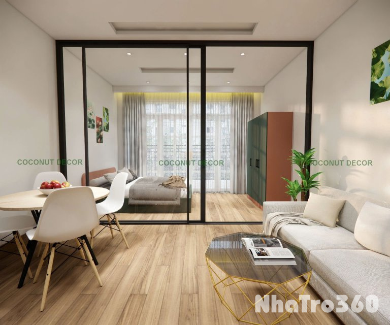 STUDIO TÁCH BẾP ĐẦY ĐỦ TIỆN NGHI TẠI Q4