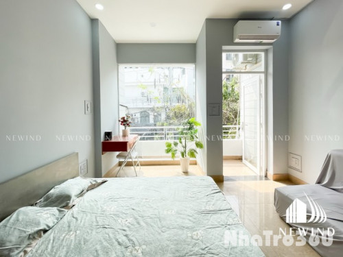 Studio ban công full nội thất gần Lotte Mart , ĐH Tôn Đức Thắng