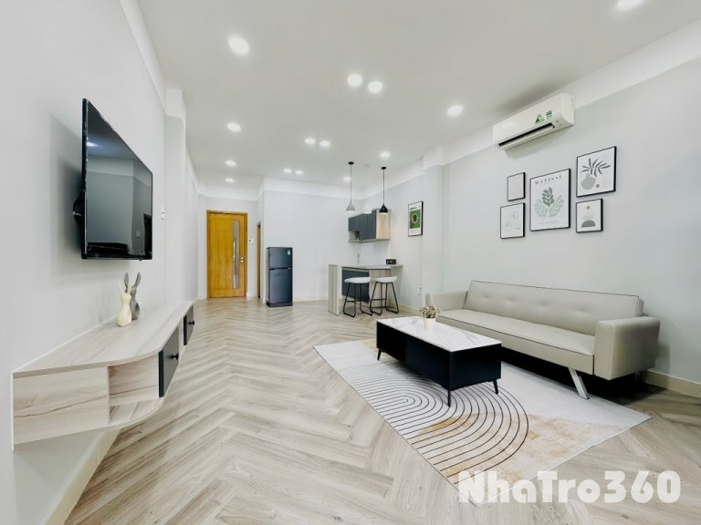 Cho thuê Căn hộ studio siêu rộng có Bancol đón gio