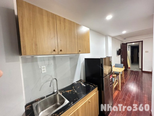 Cho thuê căn hộ Studio Cửa sổ, Máy giặt riêng Q1 gần cầu Calmette, cầu Ông Lãnh