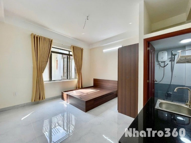 Căn Hộ Cửa Sổ Trời 30m2 Ngay Khu Ăn VặtBàu Cát Đôi