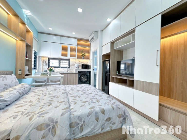 Cho thuê Studio máy giặt riêng Quận 3