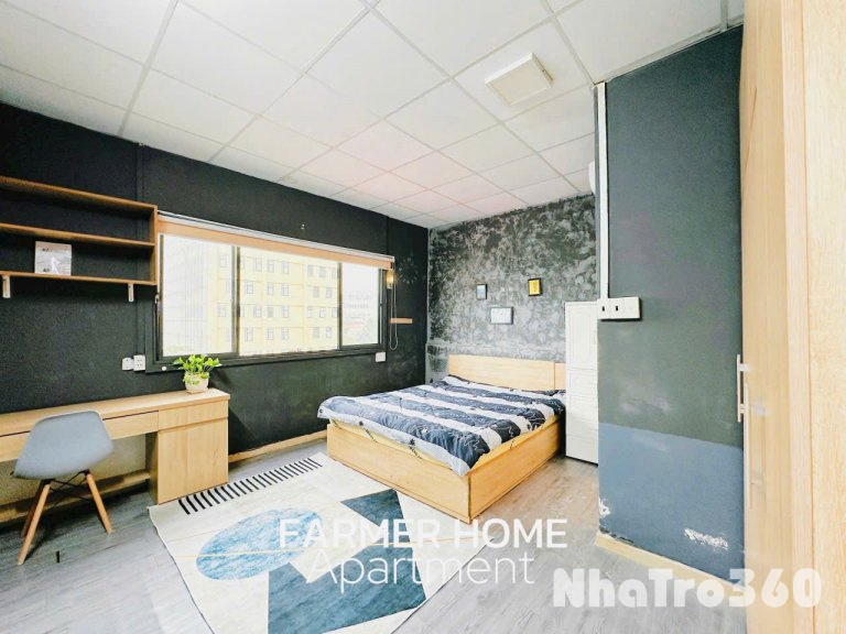 Căn hộ 1PN tách bếp full nội thất cửa sổ to ở liền được