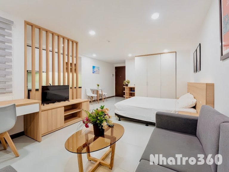 Cho thuê căn hộ Stuidi tách bếp sanng trọng
