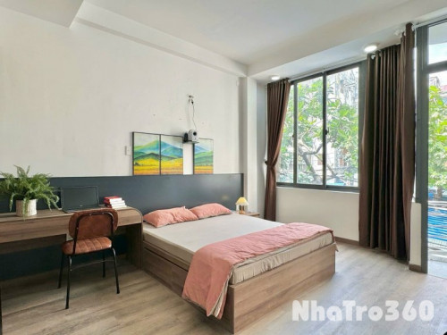 Cho Thuê Studio Bancol Cửa Sổ Thoáng Full Nội Thất Gần Thảo Cầm Viên