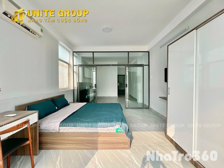 Cho thuê căn hộ 1 Phòng ngủ Ban công Q1 gần cầu Calmette, cầu Ông Lãnh