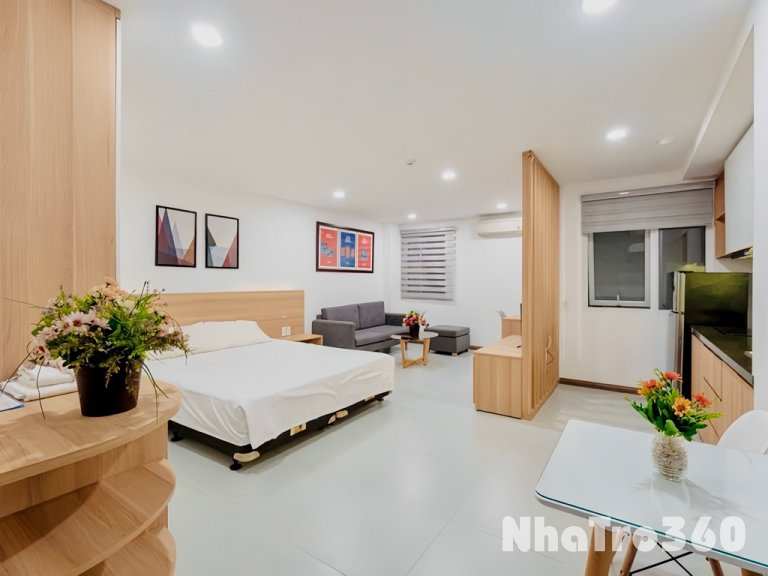 Cho thuê căn hộ Stuidi tách bếp sanng trọng