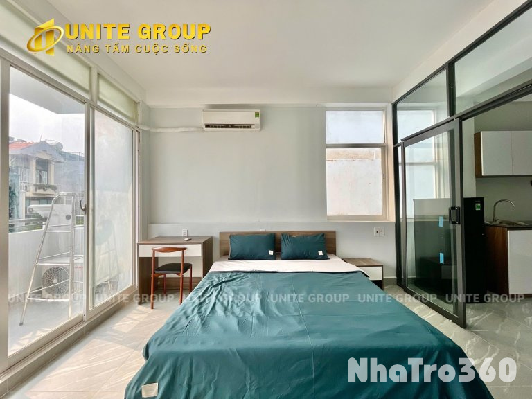 Cho thuê căn hộ 1 Phòng ngủ Ban công Q1 gần cầu Calmette, cầu Ông Lãnh