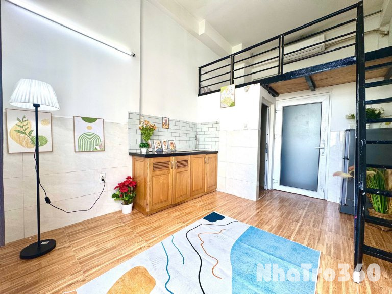 Duplex cửa sổ ngay Lâm Văn Bền giá chỉ 4xxx