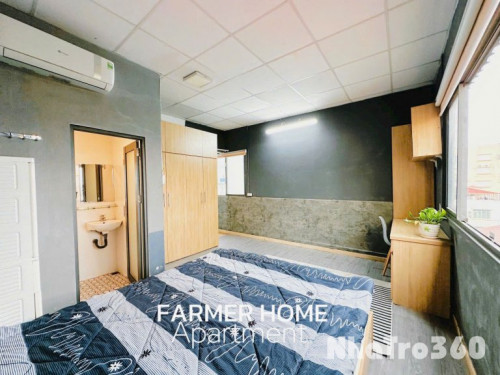 Căn hộ 1PN tách bếp full nội thất cửa sổ to ở liền được