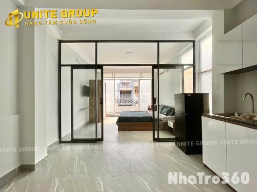 CĂN HỘ BAN CÔNG TÁCH BẾP FULL NỘI THẤT QUẬN 1 GẦN CẦU CALMETTE