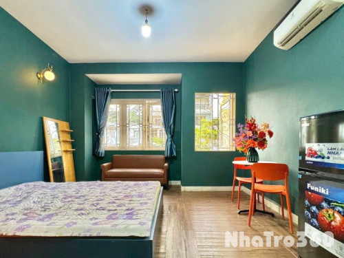 Cho thuê căn hộ Studio Cửa sổ trời Q8 gần Parc Mall, nhà thờ Tạ Quang Bửu