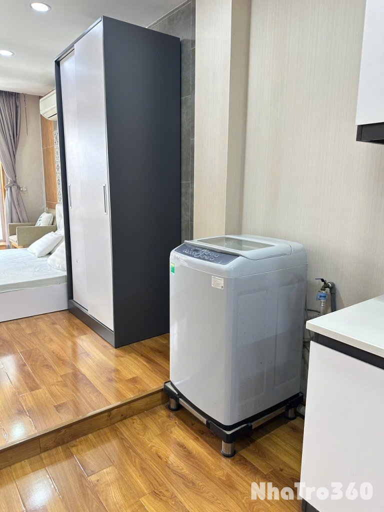 Cho thuê căn hộ Studio Cửa sổ, Máy giặt riêng Q3 gần chợ Bàn Cờ, Ngã Sáu Cộng Hoà