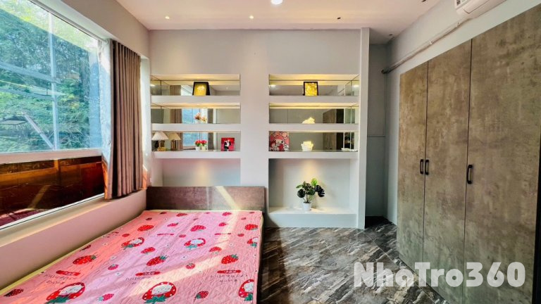 Cho thuê căn hộ Studio tách bếp có cửa sổ