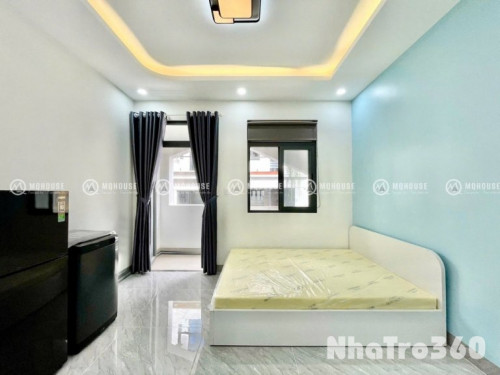 Phòng full nội thất, cửa sổ, ban công, tự do