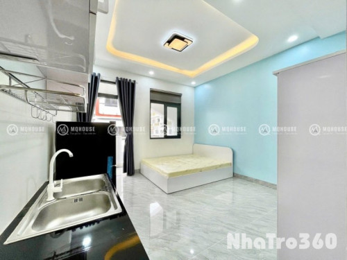 Phòng full nội thất, cửa sổ, ban công, tự do