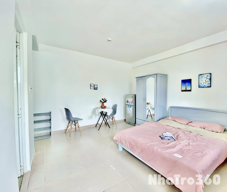 Cho thuê căn hộ Studio tách bếpp có ban công rộng