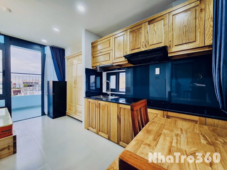 Căn hộ Studio hiện tại , có Ban Công rộng