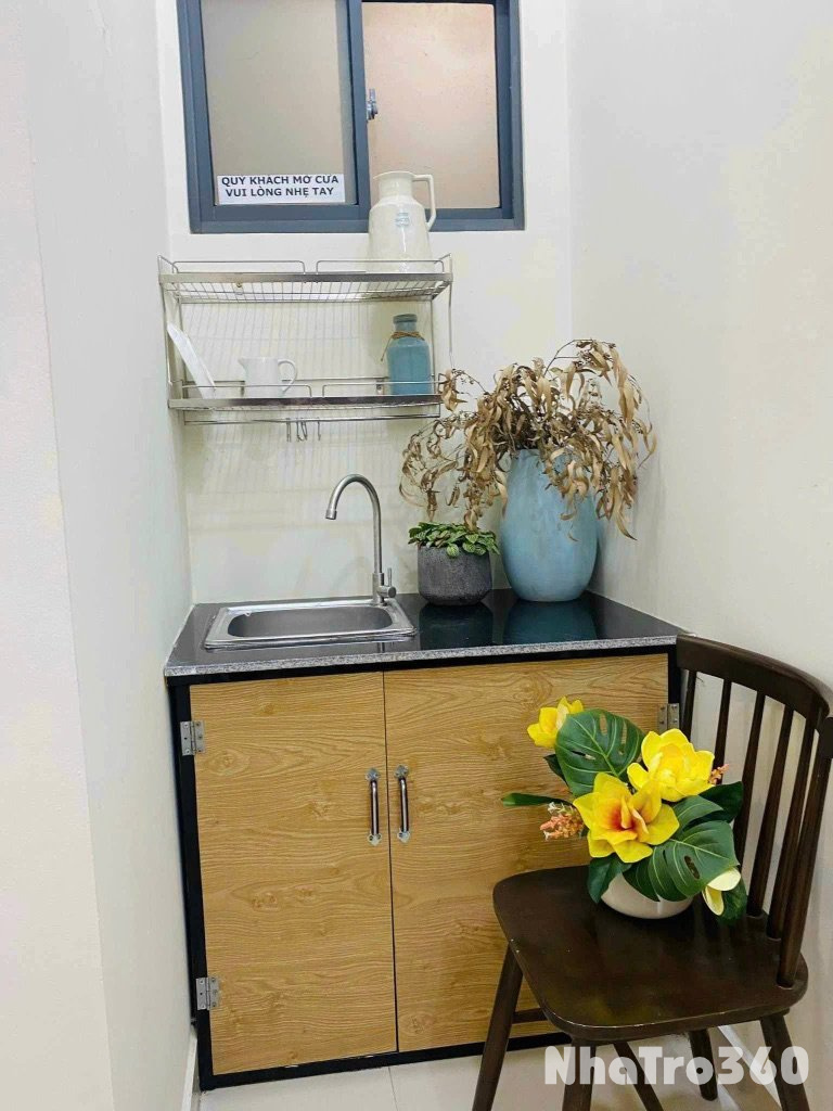 Căn hộ mini quận 4, giá rẻ ngay Tôn Đản, đủ NT