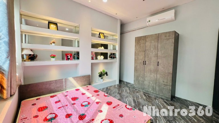 Cho thuê căn hộ Studio tách bếp có cửa sổ