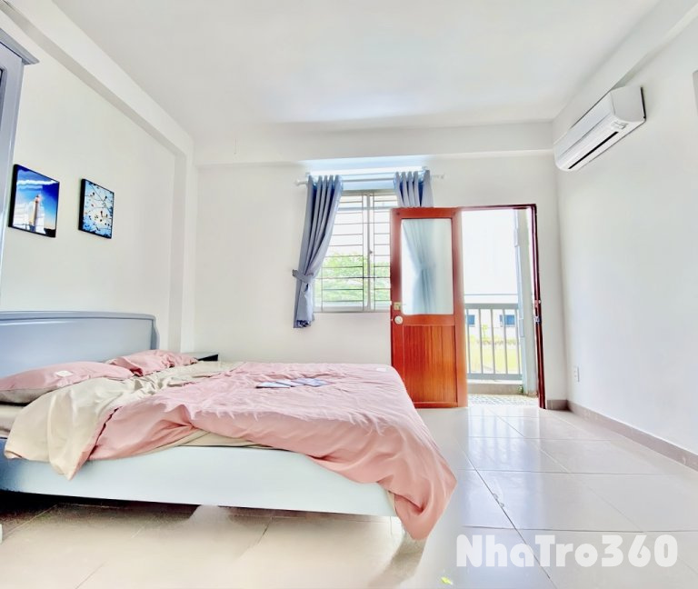 Cho thuê căn hộ Studio tách bếpp có ban công rộng