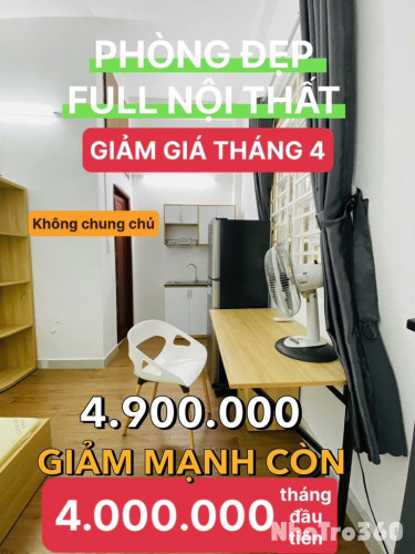 STUDIO FULL NỘI THẤT | KHÔNG CHUNG CHỦ