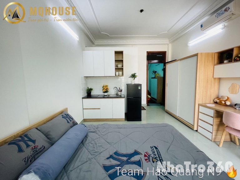 Trống sẵn phòng ngủ studio ban công thoáng mát ngay trung tâm quận 10