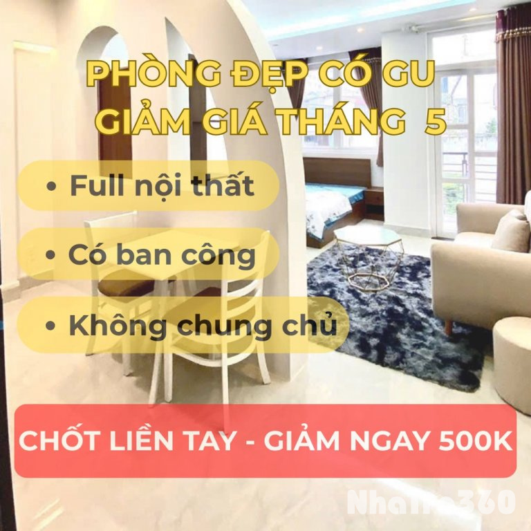 CHO THUÊ PHÒNG FULL NỘI THẤT XỊN SÒ | PHÚ NHUẬN