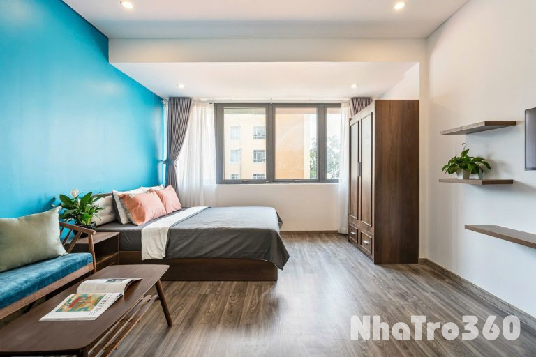 CĂN HỘ CỬA SỔ FULL NỘI THẤT QUẬN 3 GẦN DINH ĐỘC LẬP