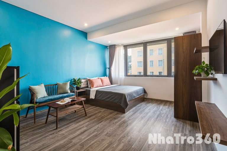 CĂN HỘ CỬA SỔ FULL NỘI THẤT QUẬN 3 GẦN DINH ĐỘC LẬP