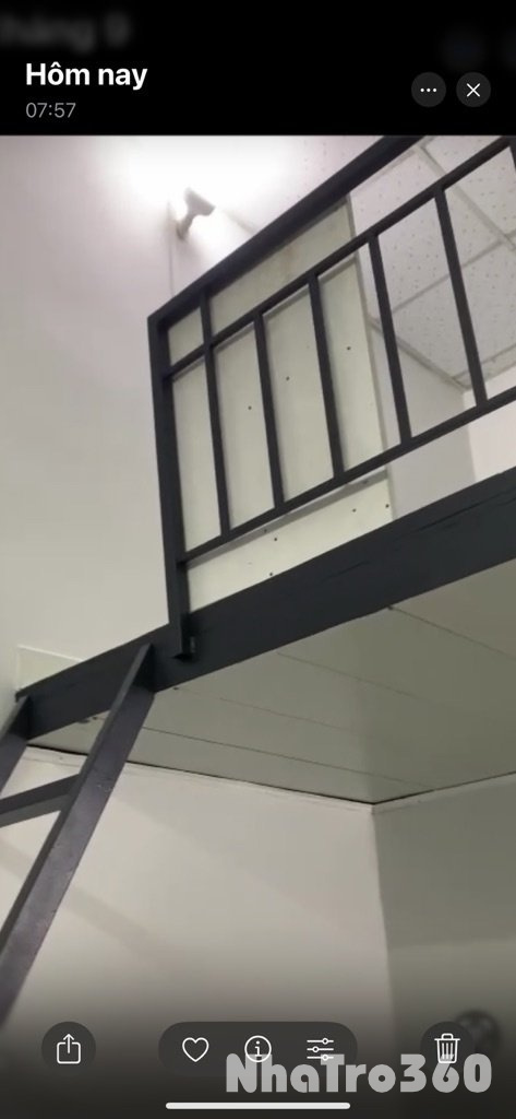 Phòng trọ 26m2-hẻm 1539 Huỳnh Tấn Phát, Phú Mỹ, Q7