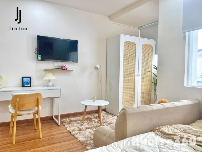 Studio full nội thất thiết kế siêu đẹp khu Sân bay