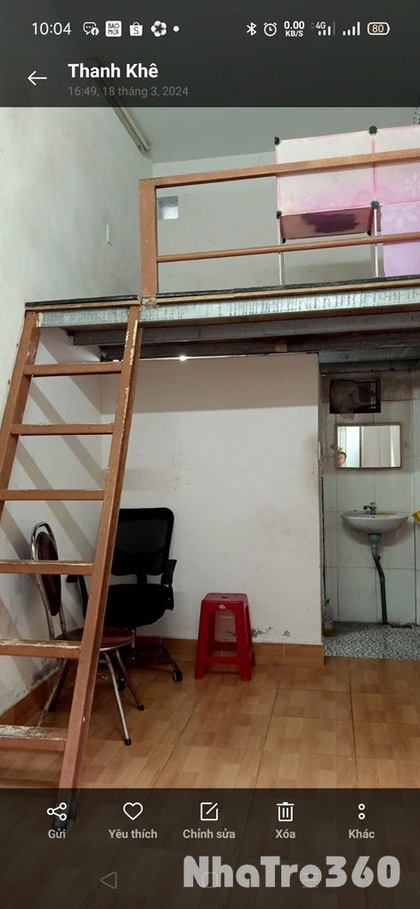 Phòng trọ trung tâm thành phố Đà Nẵng giá 2.000.00