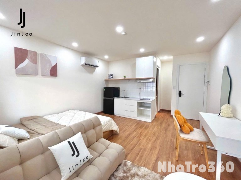 Studio full nội thất thiết kế siêu đẹp khu Sân bay