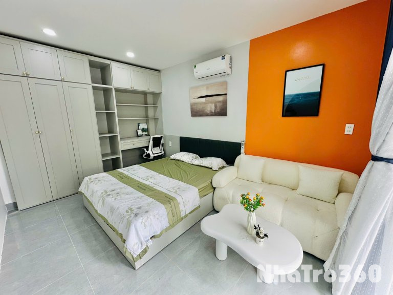 Cho thuê căn hộ 1PN, Q10 || đường Sư Vạn Hạnh || gần Huflit, Vạn Hạnh Mall, Việt Nam Quốc Tự