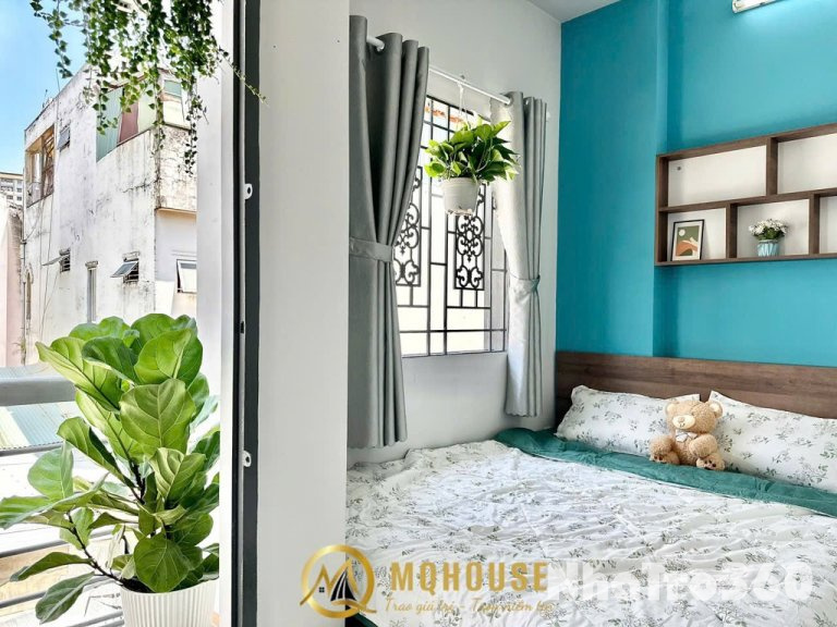 Cho thuê 1PN ban công tách bếp Trần Khắc Chân Q1