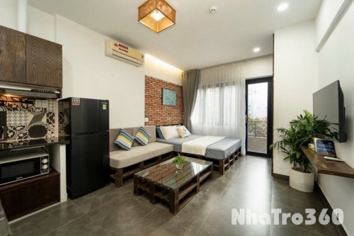 Cho thuê căn hộ Q1 - Đường Lê Thị Riêng - gần Công viên Tao Đàn, Công viên 23 Tháng 9, chợ Bến Thành