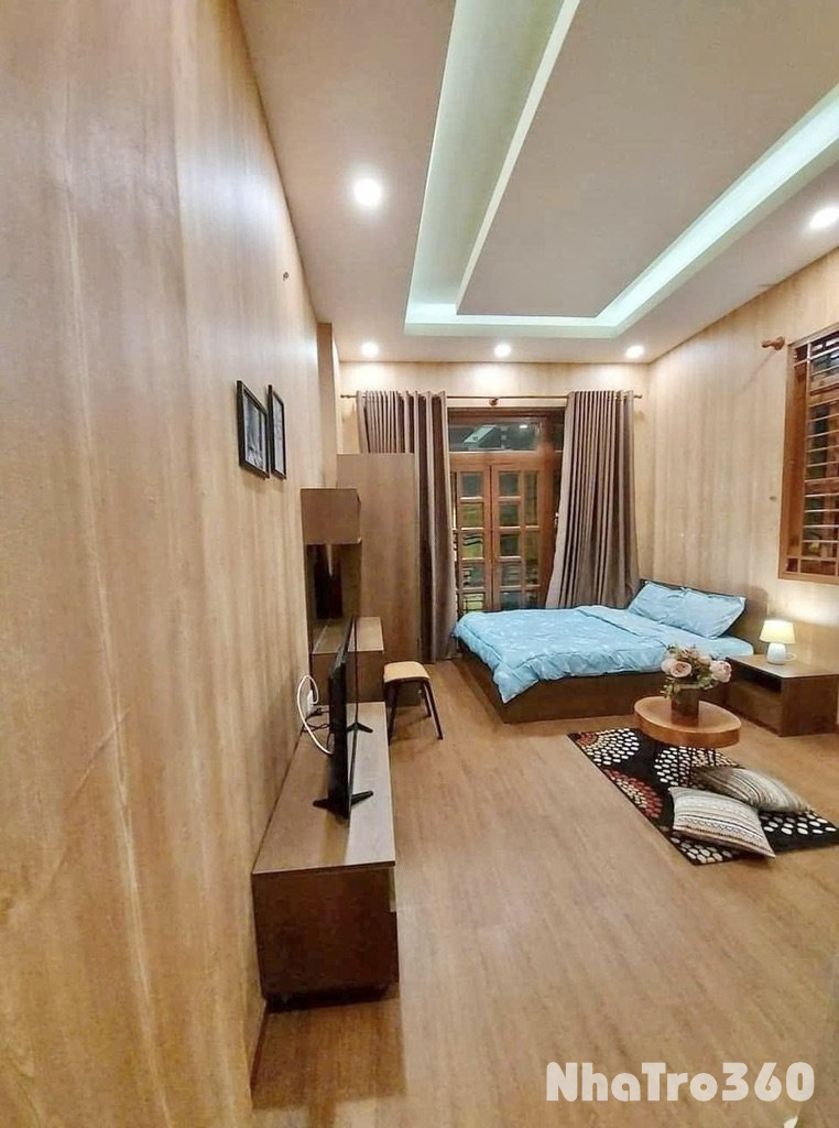 Căn hộ ban công, Tone gỗ gần cầu Ông Lãnh Quận 4