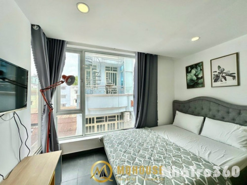 Trống phòng full nội thất ban công Trần Hưng ĐạoQ1