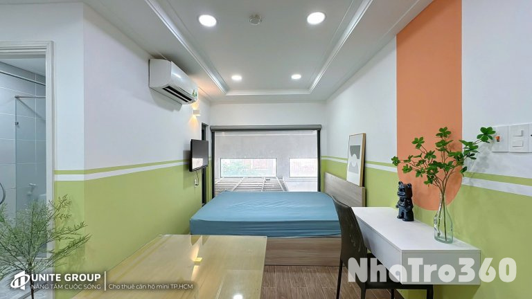 CĂN HỘ FULL NỘI THẤT NGAY TRUNG TÂM QUẬN 10 GẦN CÔNG TRƯỜNG DÂN CHỦ