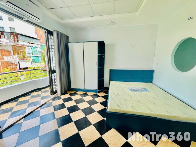 Cho thuê căn hộ 1PN, Q10 || đường Sư Vạn Hạnh || gần Vạn Hạnh Mall, Việt Nam Quốc Tự, Huflit