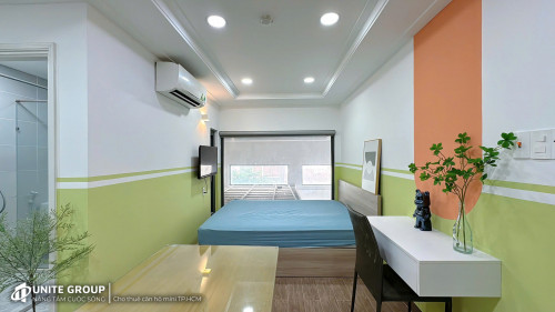 CĂN HỘ FULL NỘI THẤT NGAY TRUNG TÂM QUẬN 10 GẦN CÔNG TRƯỜNG DÂN CHỦ