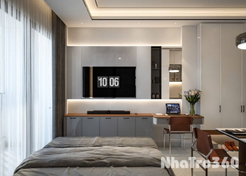 CHO THUÊ CĂN HỘ STUDIO BAN CÔNG – FULL NỘI THẤT CAO CẤP – QUẬN 8 Mới 100%
