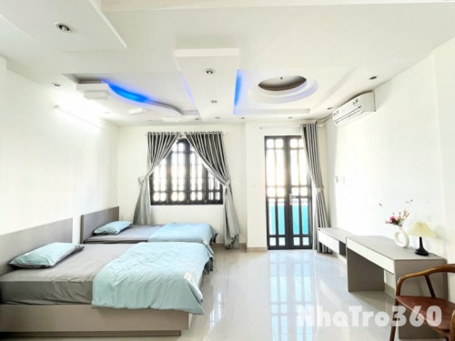 Phòng mới ban công full nt 100% Lý Thường Kiệt q10