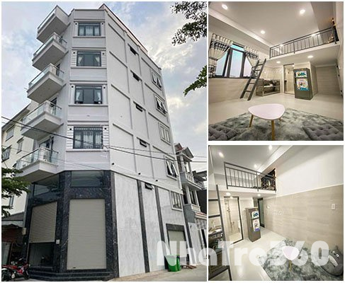 CHO THUÊ CHDV (PHÒNG )+GÁC LỬNG FULL NỘI THẤT GẦN ĐH NGUYỄN TẤT THÀNH, P.AN PHÚ ĐÔNG