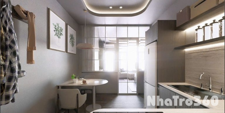 Giống hình 3D 95%, trung tâm quận 1, full nội thất